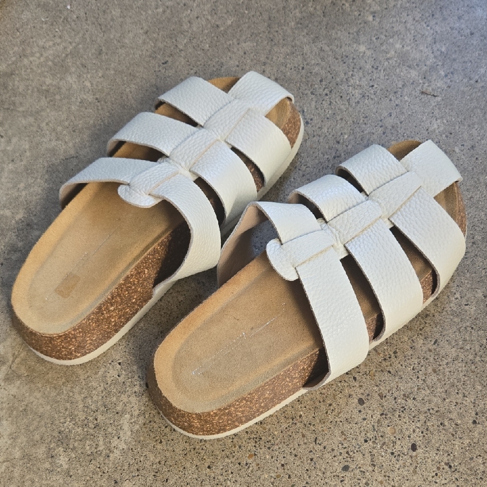 INTENTIONALLY BLANK White Sandals